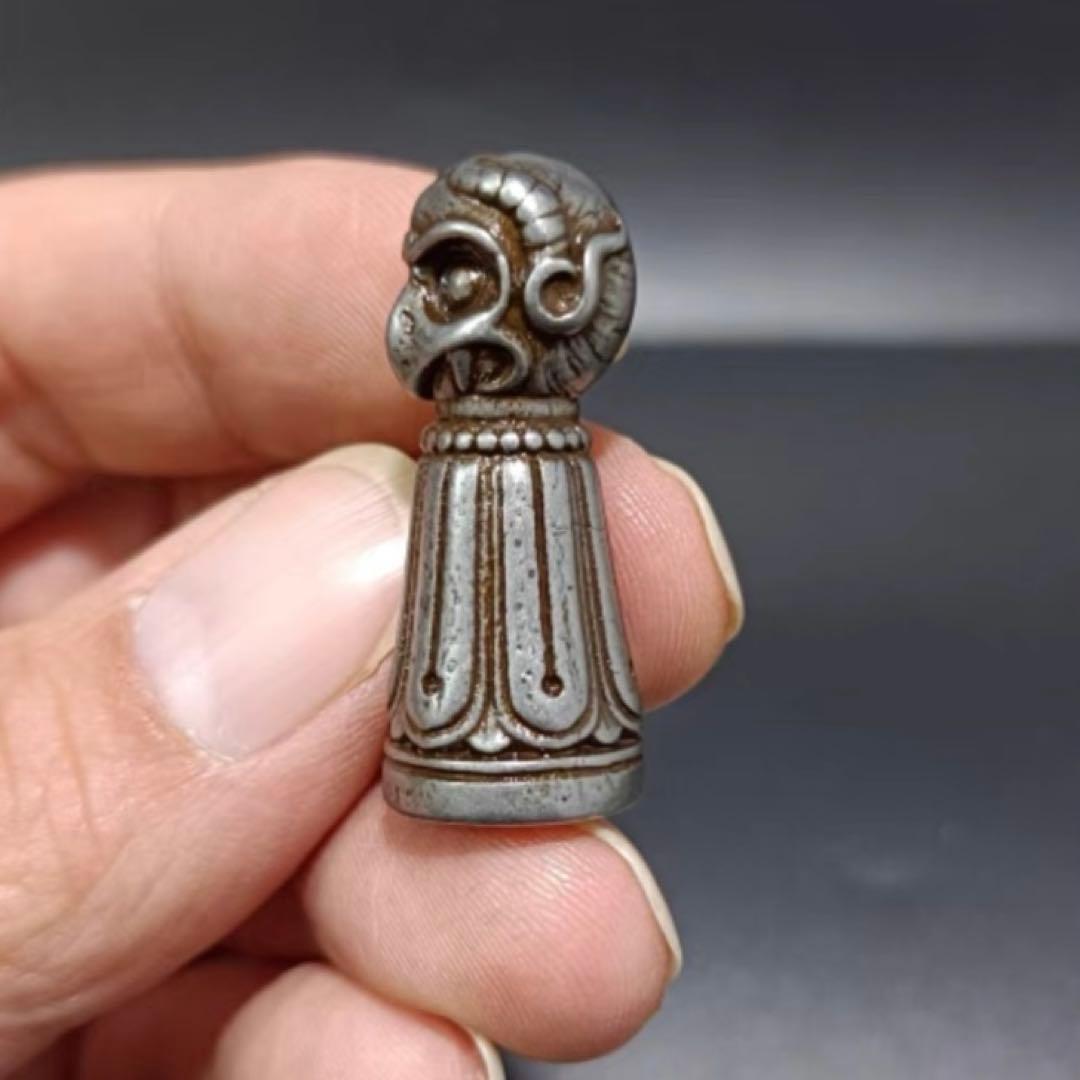 チベット 密教 天鉄　印鑑 印章　ハンコ　法器 刻 蔵式 天鉄