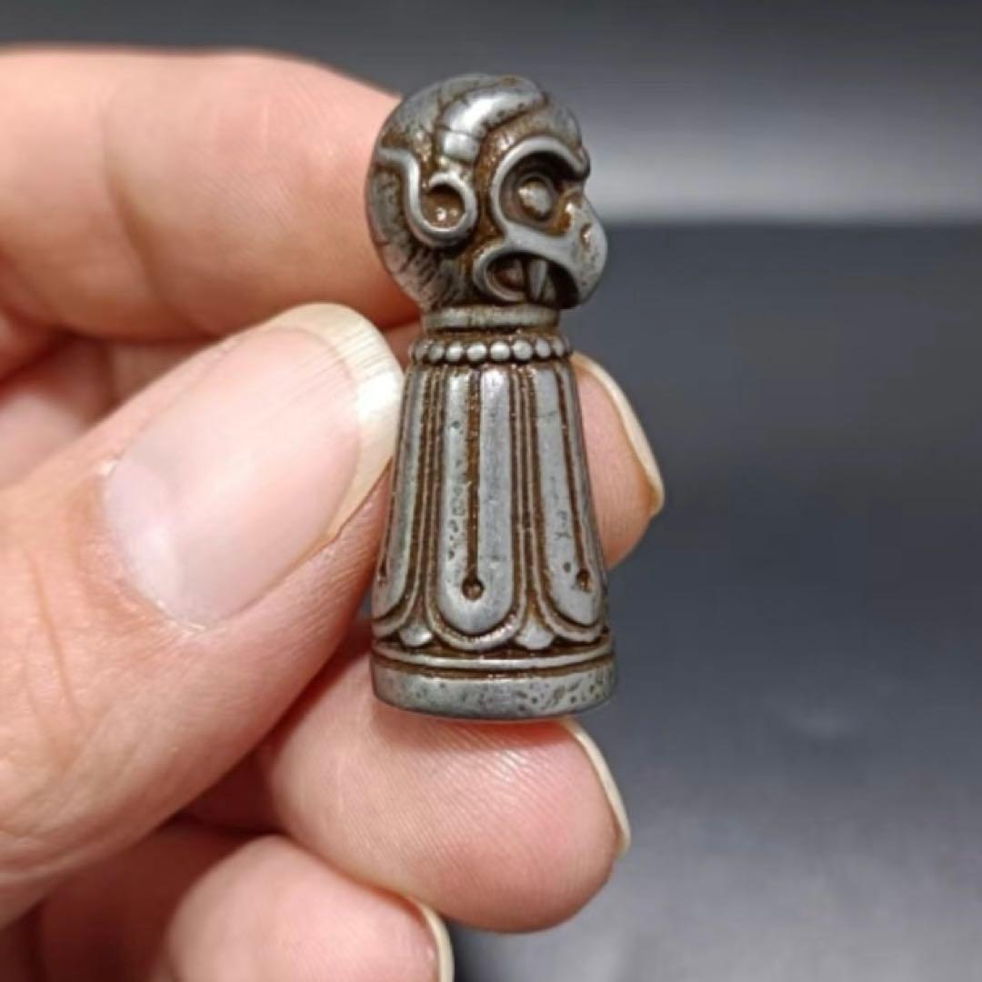 チベット 密教 天鉄　印鑑 印章　ハンコ　法器 刻 蔵式 天鉄