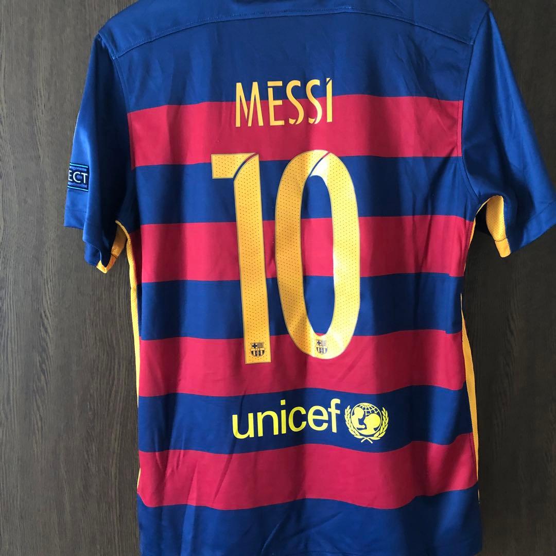 FC Barcelona Messi 10番　ユニフォーム　CL