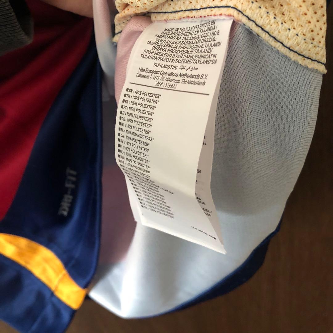 FC Barcelona Messi 10番　ユニフォーム　CL