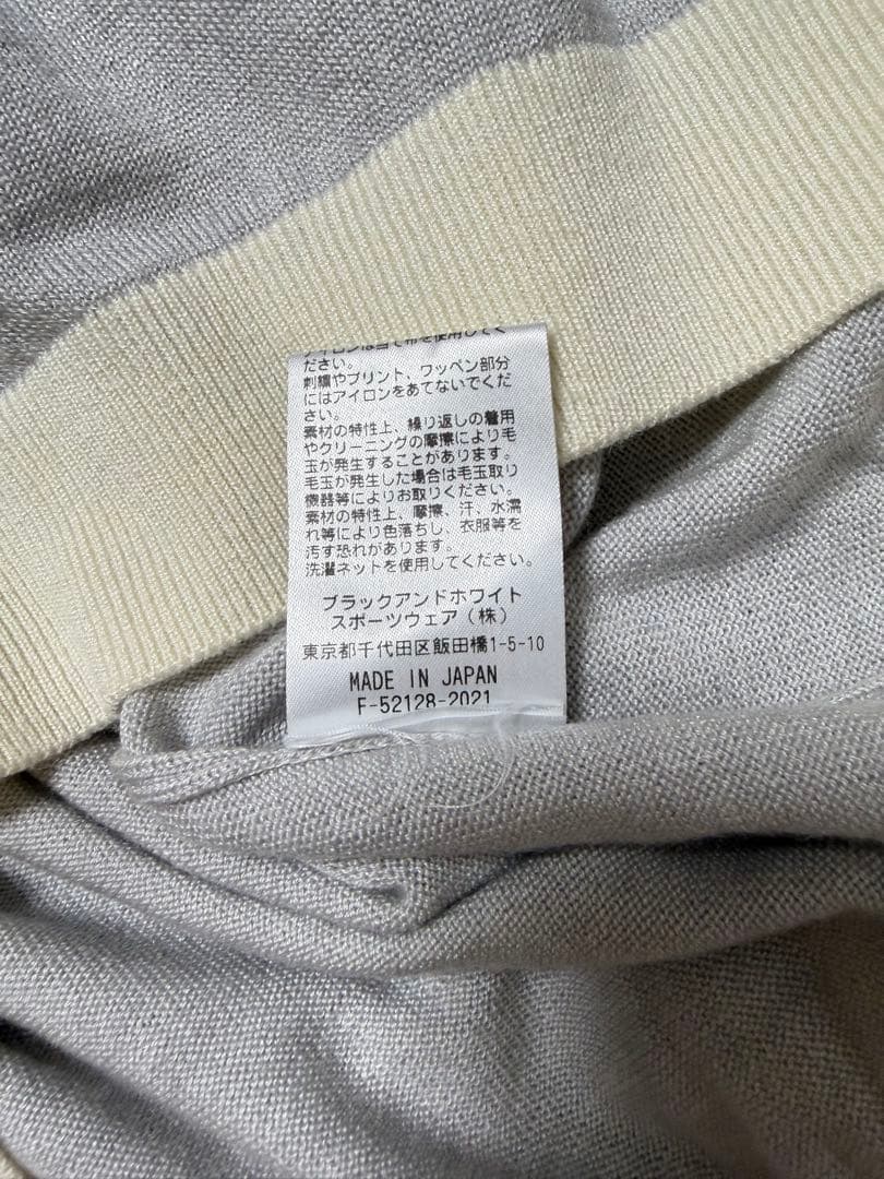 and per se アンパスィ　クレアニット　クルーネックセーター　日本製