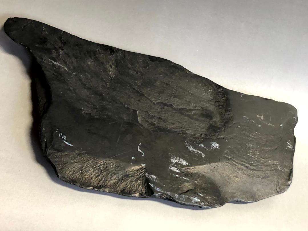 硯■天然石硯（自然形）高級天然石材 書道道具 古美術 時代物 骨董品■