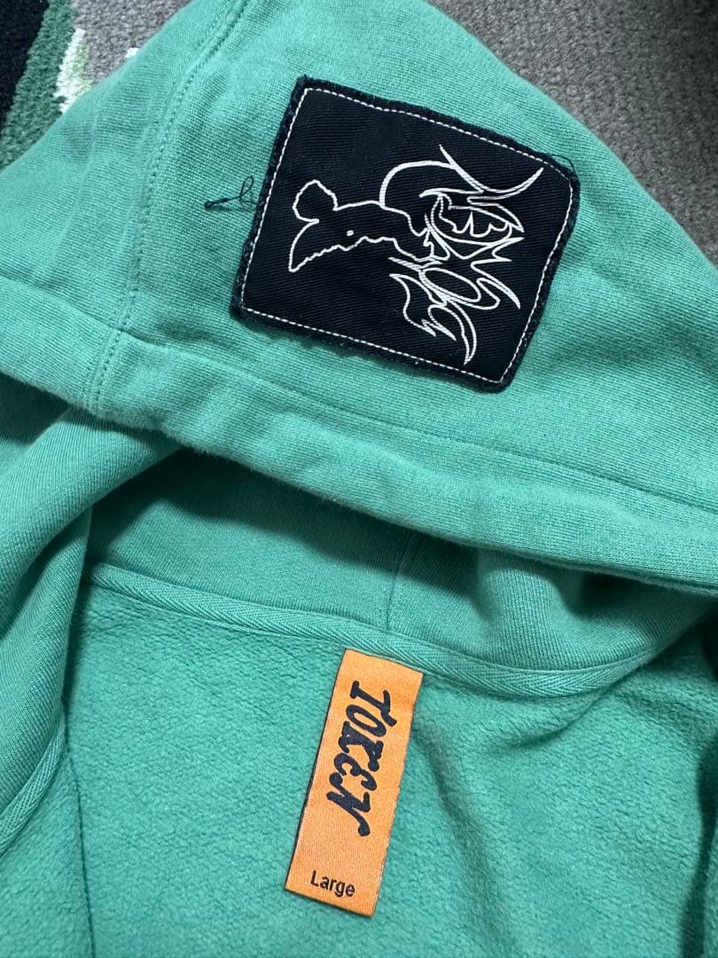 TOKEN ジップパーカー PROV LAUG