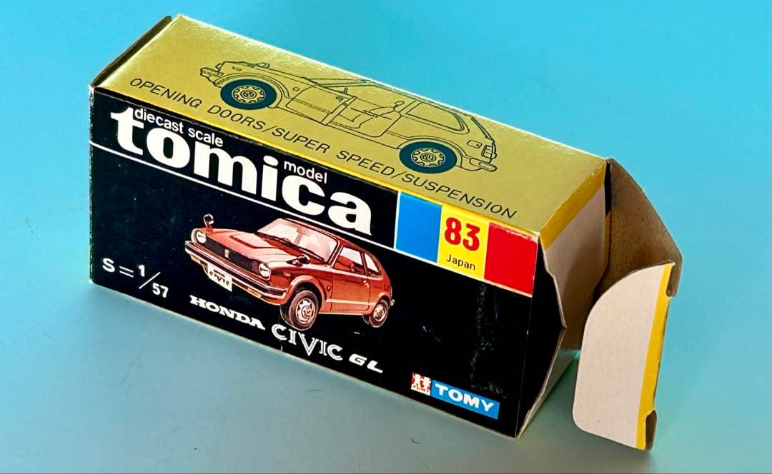 トミカ黒箱 83 ホンダ シビック GL