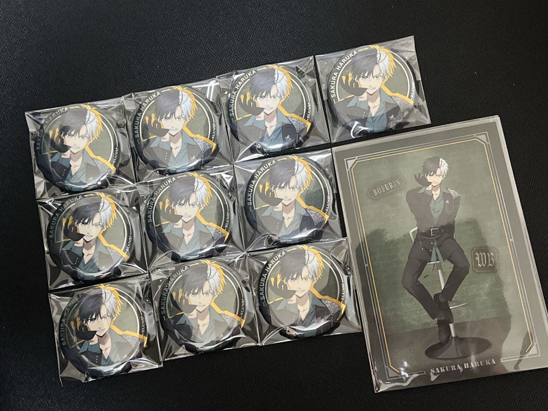 WIND BREAKER ウィンブレ 桜遥 ロフト 缶バッジ 特典 ポストカード