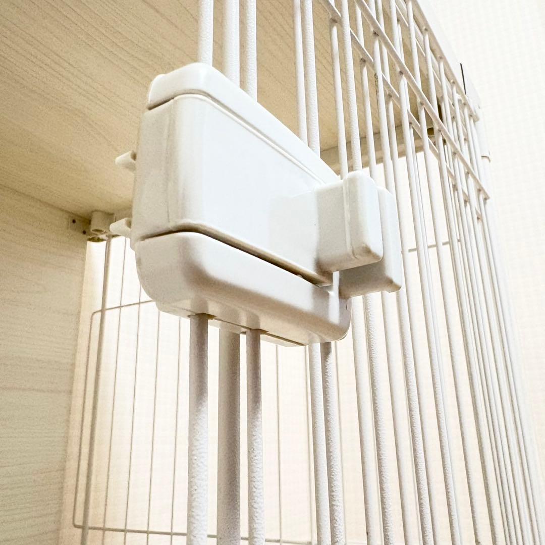 【美品】インテリアウッディサークル オフホワイト