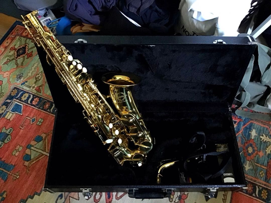 定価3万 maxtone アルトサックス ゴールド ハードケース付き