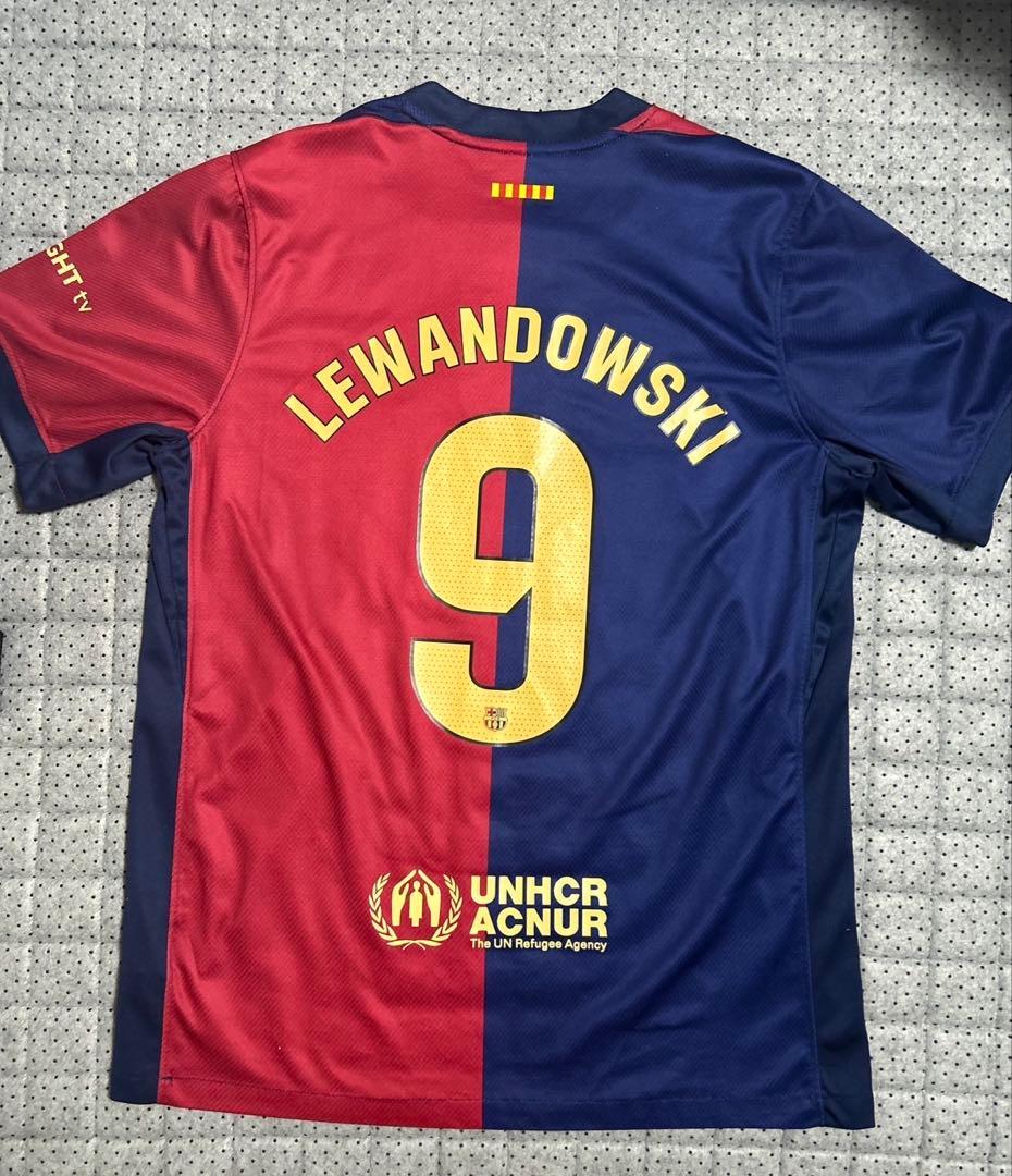 FC Barcelona Lewandowski 9 DRI-FIT シャツ M