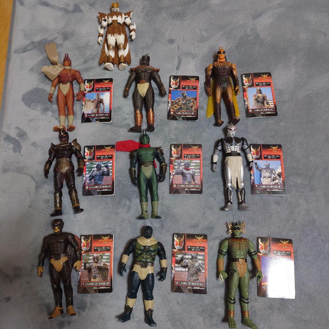 仮面ライダー クウガ　グロンギ怪人フィギュア 10体セット