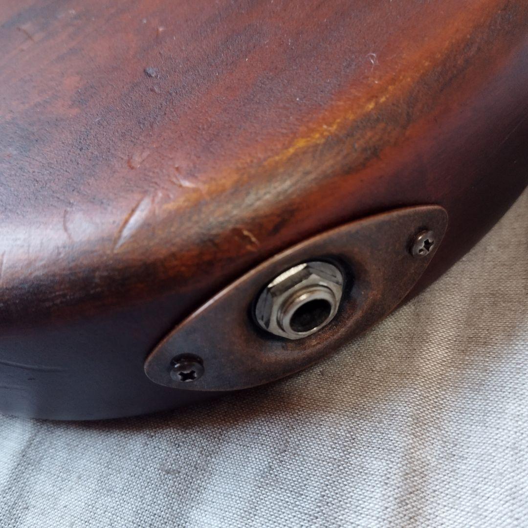 AXL guitars AZ820 6弦周りヘッド割れ修理　アルニコP90