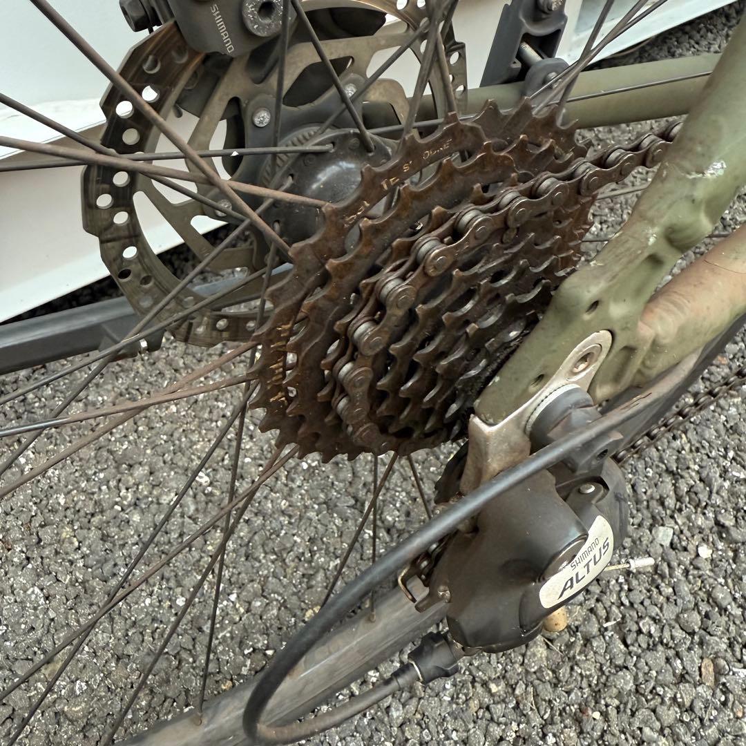 クロスバイク BIANCHI ROMA3 クラリス仕様 定価8.8万円