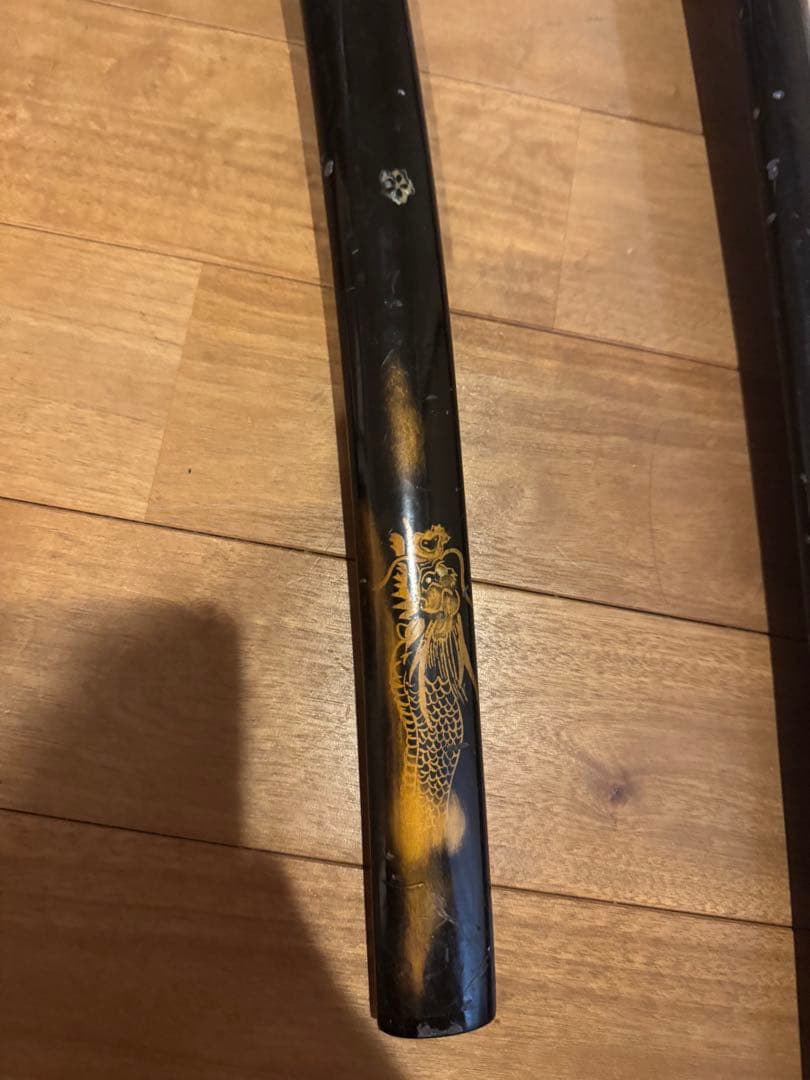 日本刀の模造刀2本セット 龍の装飾