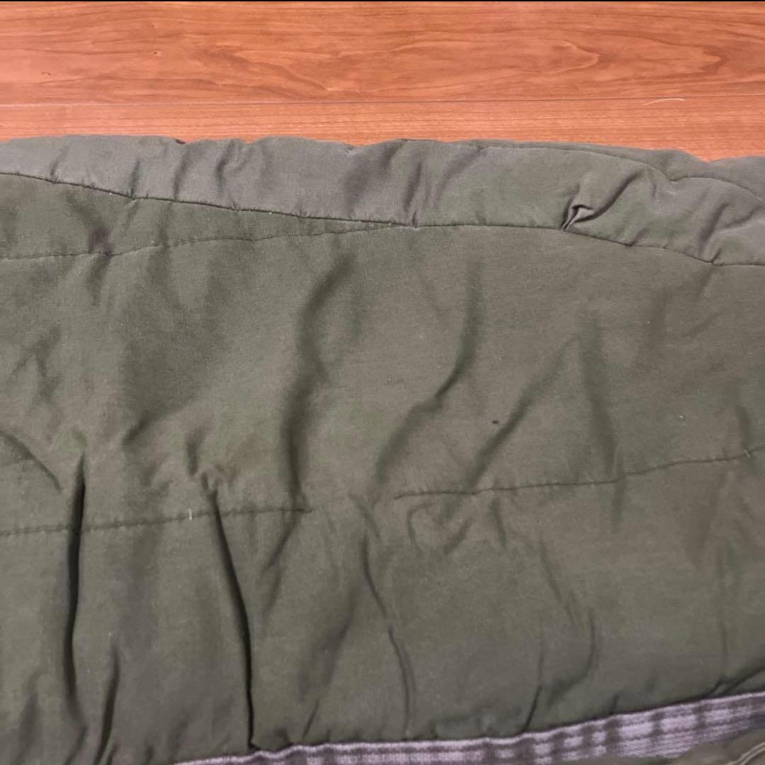 米軍　実物　SLEEPING BAG スリーピングバッグ　ODグリーン　④