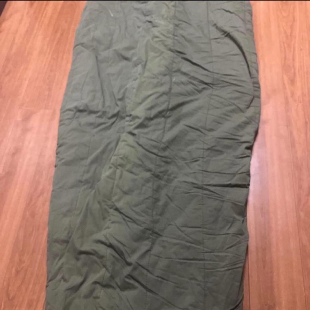 米軍　実物　SLEEPING BAG スリーピングバッグ　ODグリーン　④