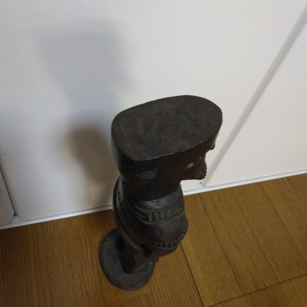 1380 人形　木彫り、人形、木