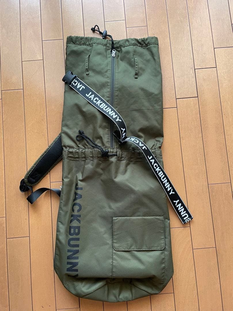 JACKBUNNY ゴルフバッグ オリーブグリーン