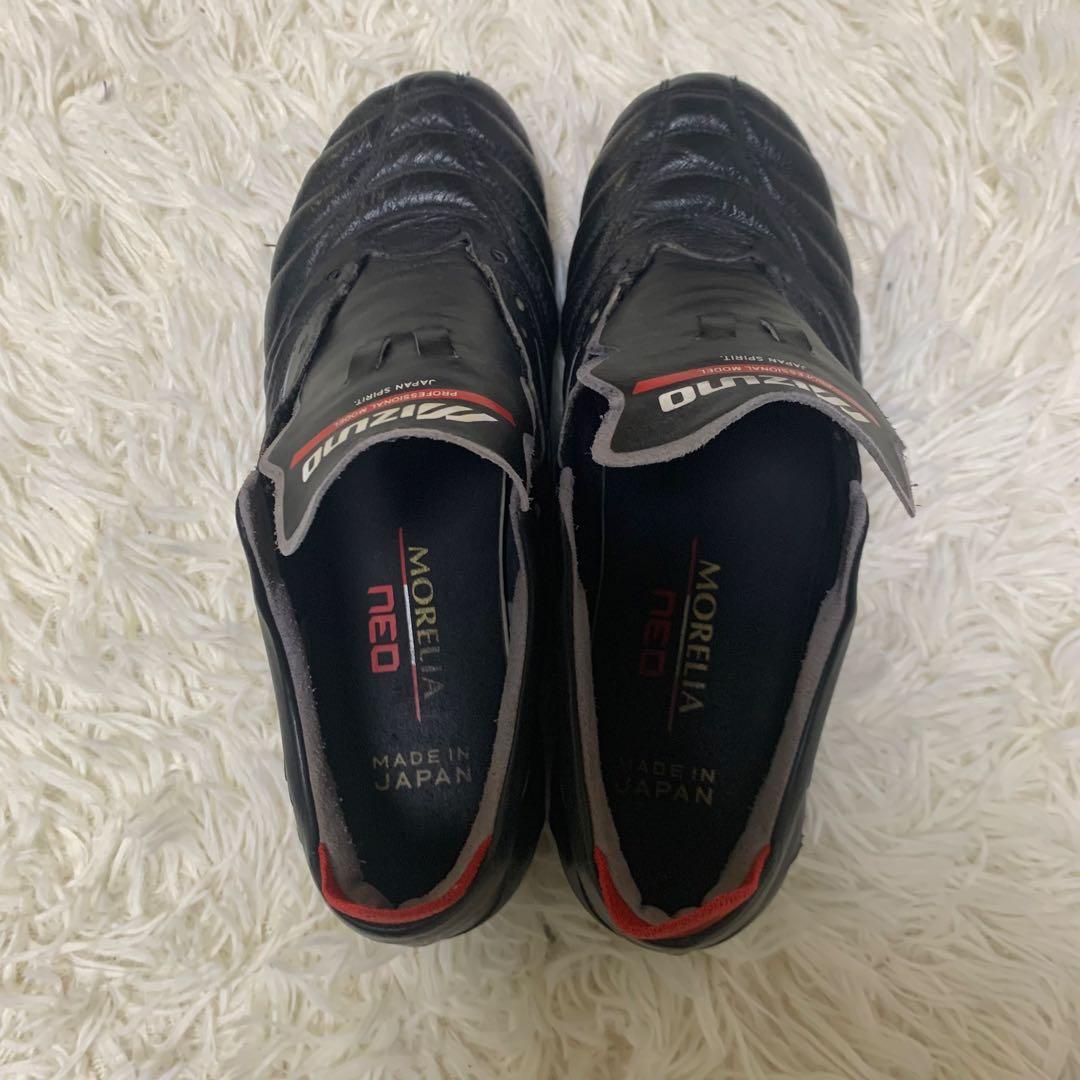 m*y様 モレリア NEO4 JAPAN ミズノ 23.5cm ブラック 日本製