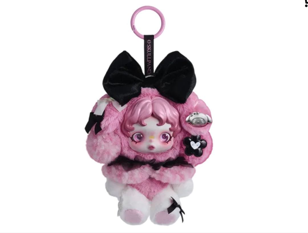 SKULLPANDA × MY MELODY Plush ぬいぐるみペンダント