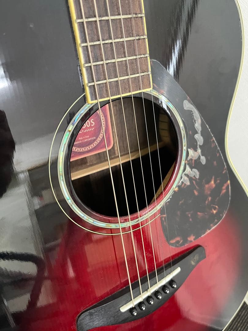 Yamaha FS730S アコースティックギター ギタースタンドつき
