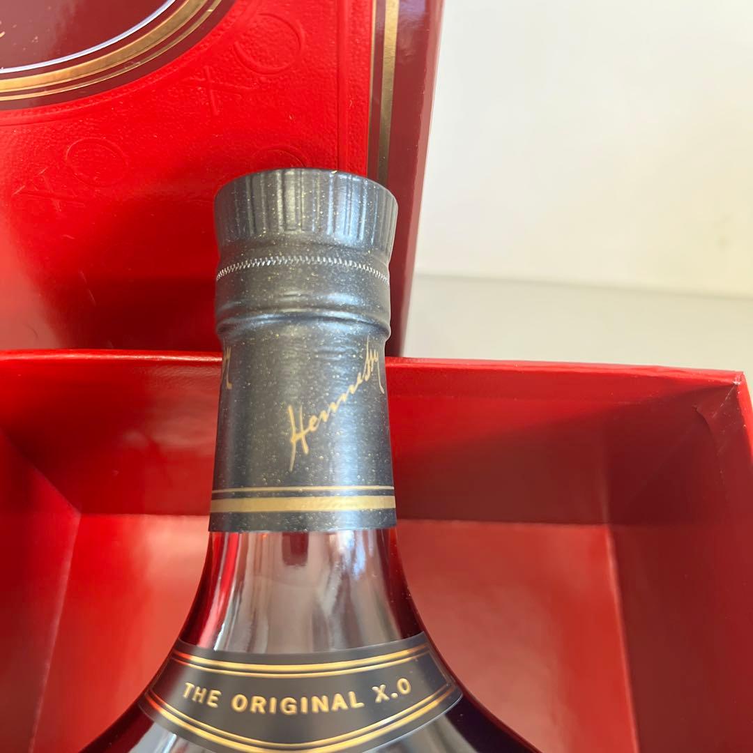 新品Hennessy/ヘネシーX.O/ブランデー 黒キャップ/