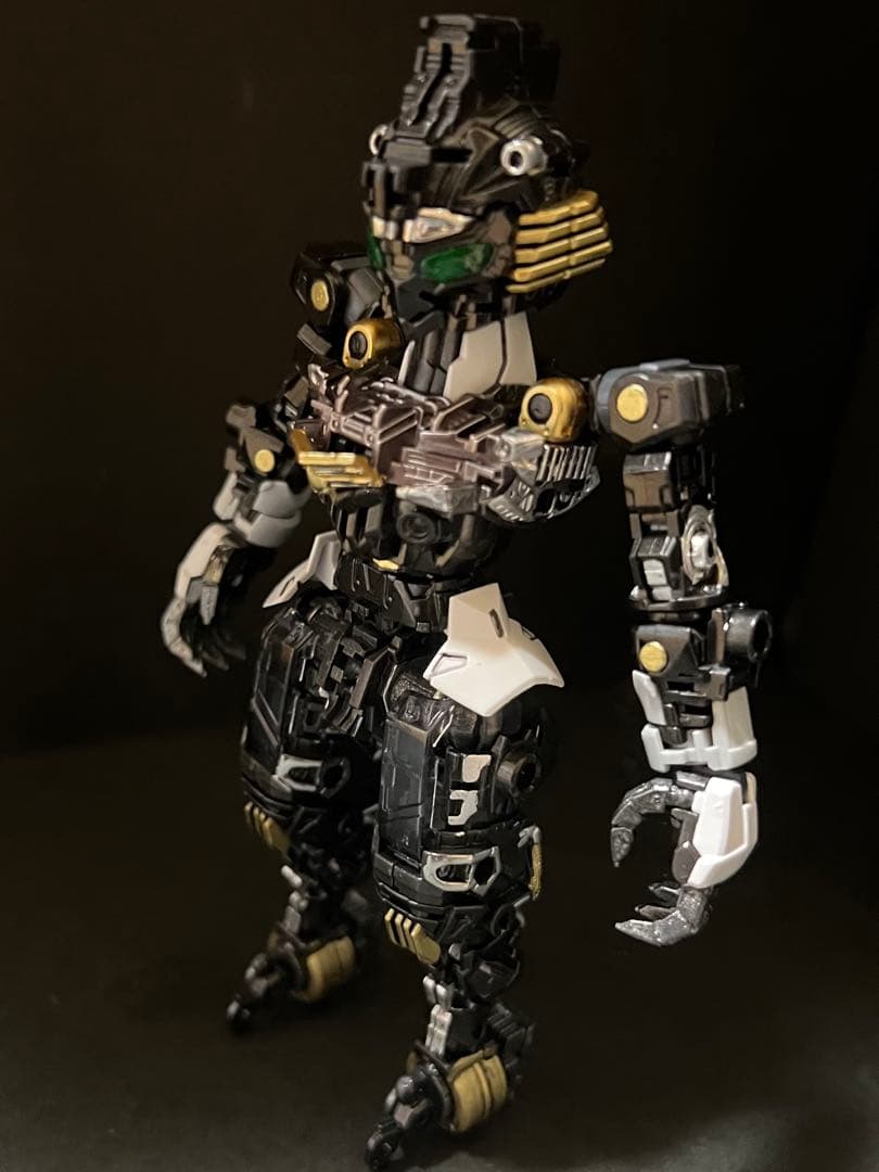 MGSD ガンダムエアリアル 塗装完成品+ウェポンディスプレイベースウエポン