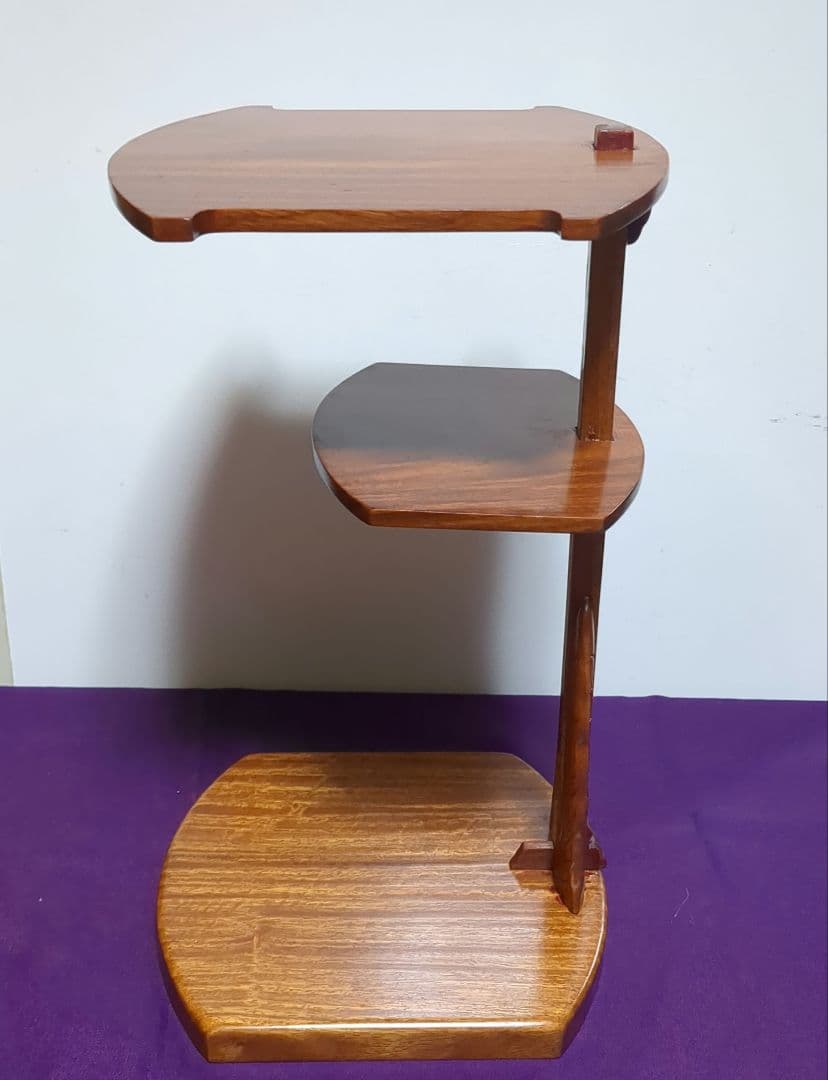 煎茶道具 棚 紅木