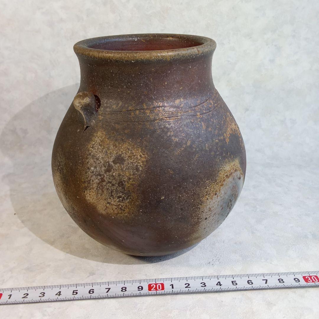 備前焼作家・松笠靖彦【備前　花器】