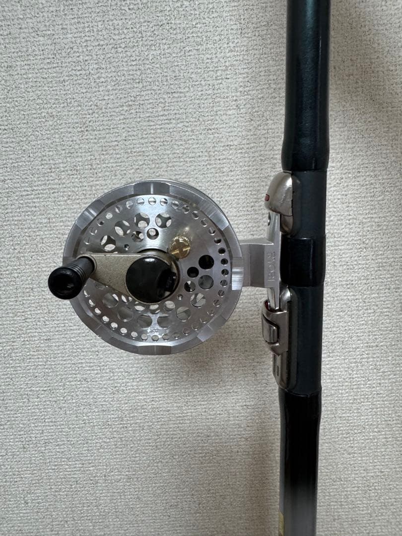 シマノ落とし込み竿 MF33-39-45 ３段ズーム リョービ倍速リール