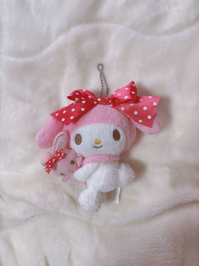 【週末限定価格】希少激レア 未使用 いちご色のリボンデザインシリーズマスコット