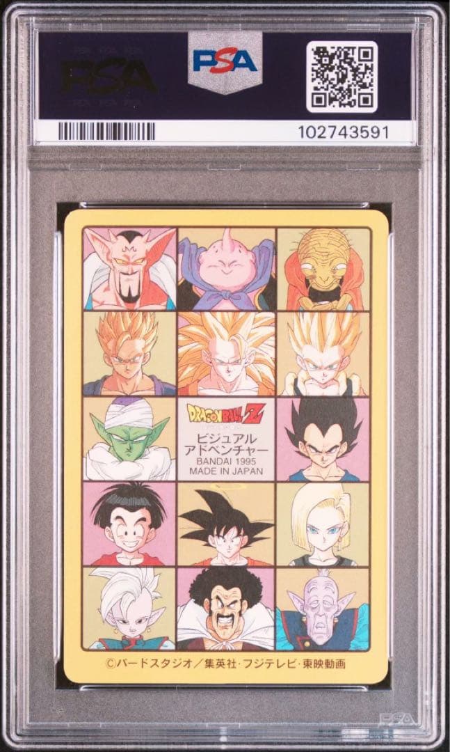 【PSA9】258 ドラゴンボール　カードダス ビジュアルアドベンチャー