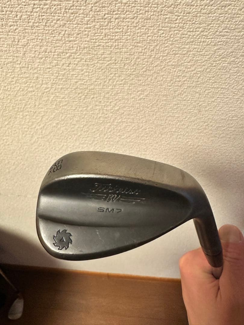 タイトリストボーケーSM7 ジェットブラックウェッジ 58° Sシャフト