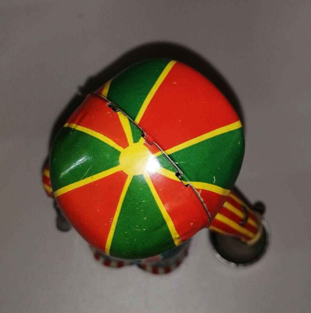 サーカスボーイ　ブリキ　ゼンマイ　日本製　野村トーイ