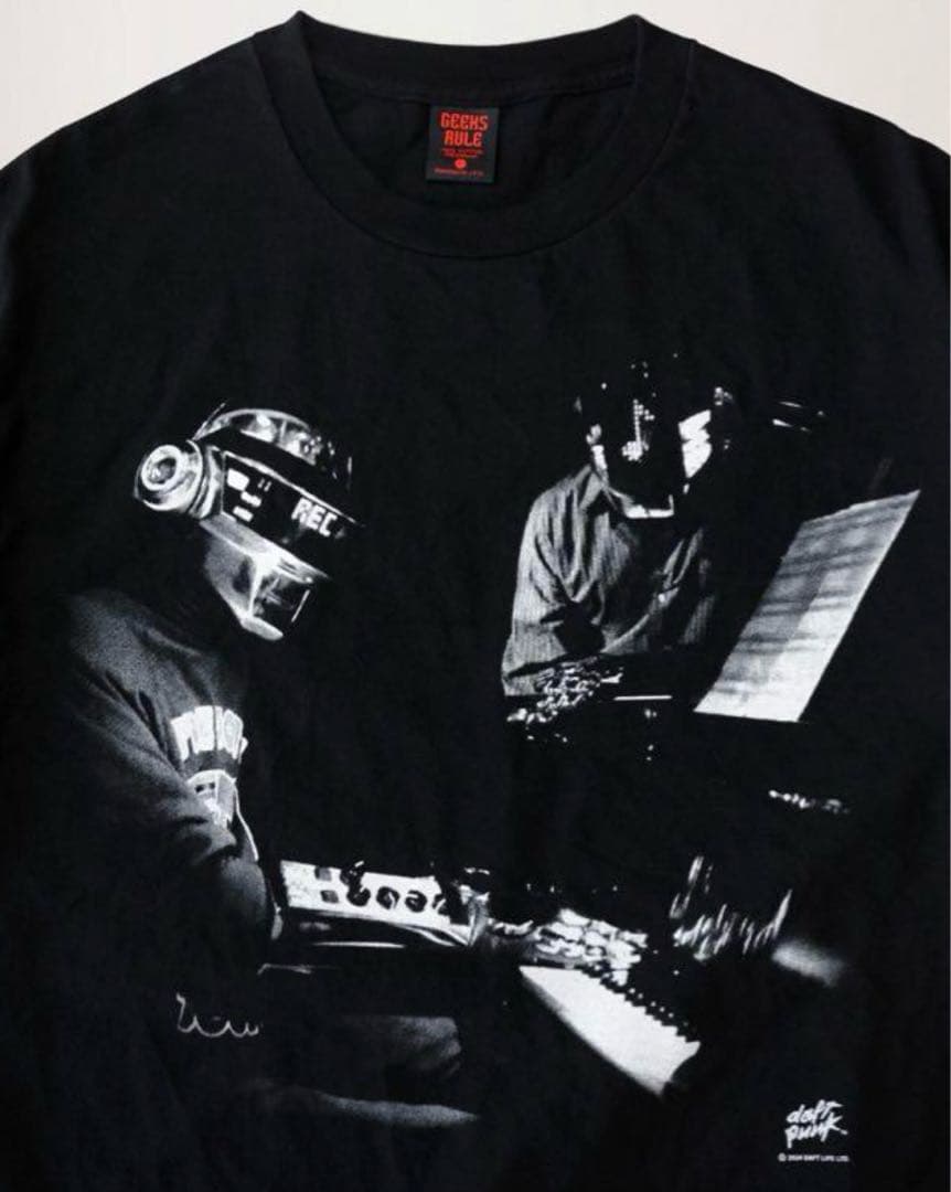 新品 イベント会場 限定 DAFT PUNK ダフトパンク Tシャツ