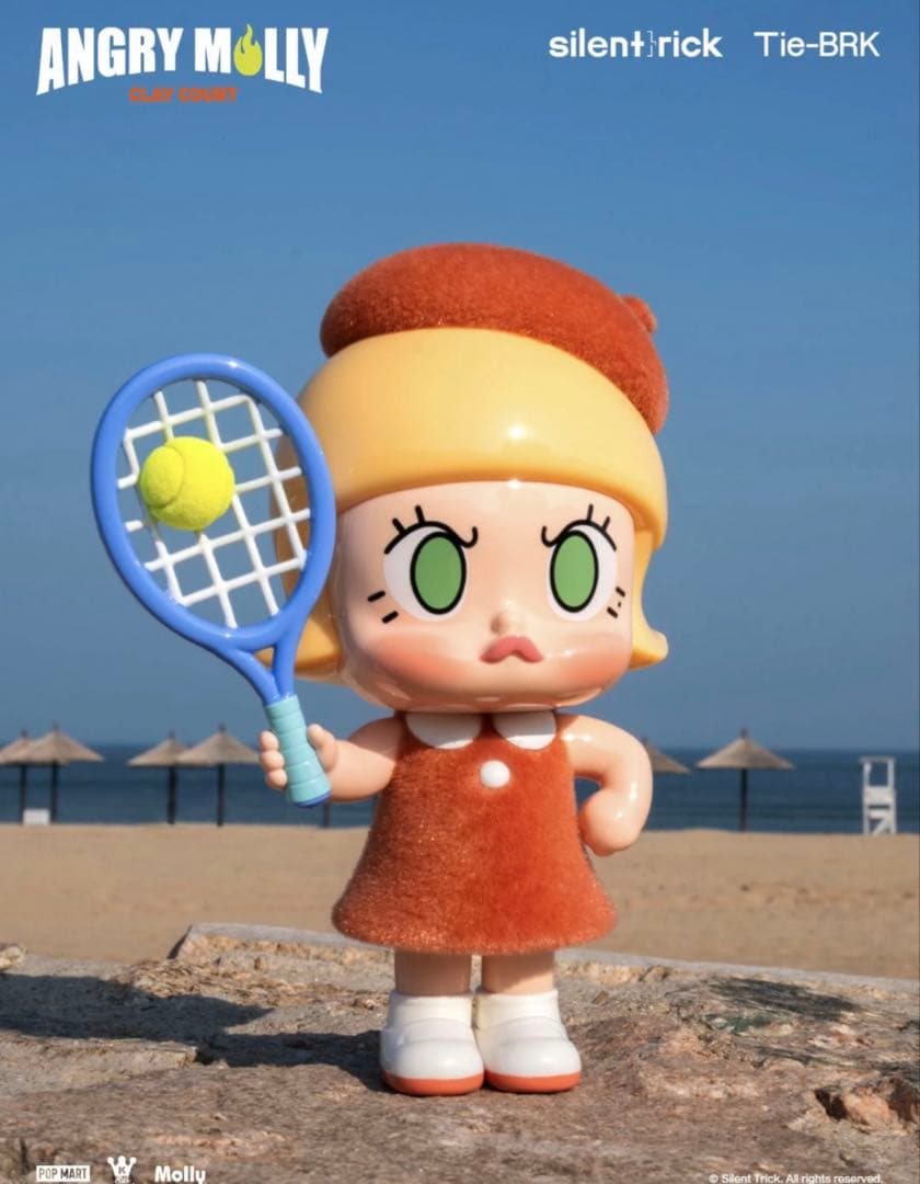 その他 POPMART Angry Molly- Clay Court