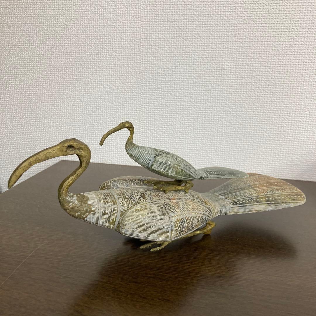 s*y様 ブロンズ　バード　マチュピチュ　エジプト　南米　アフリカ　工芸品