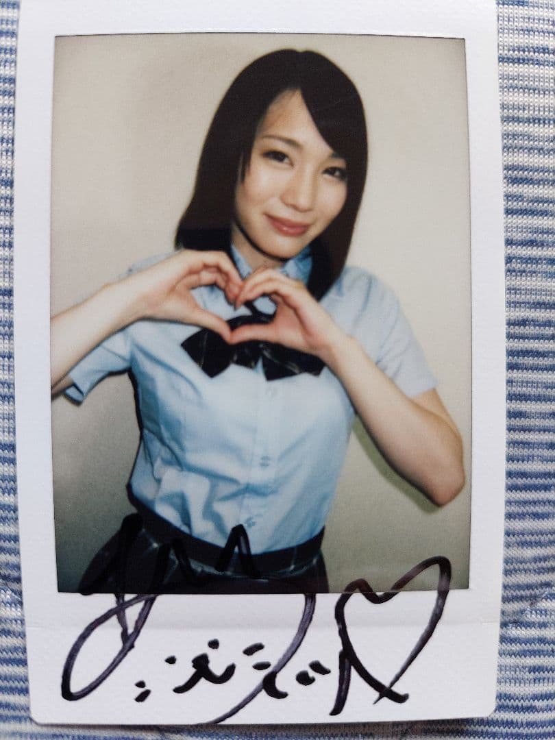 鈴村あいり　チェキ10枚　ミニ色紙+チェキアルバム　セット