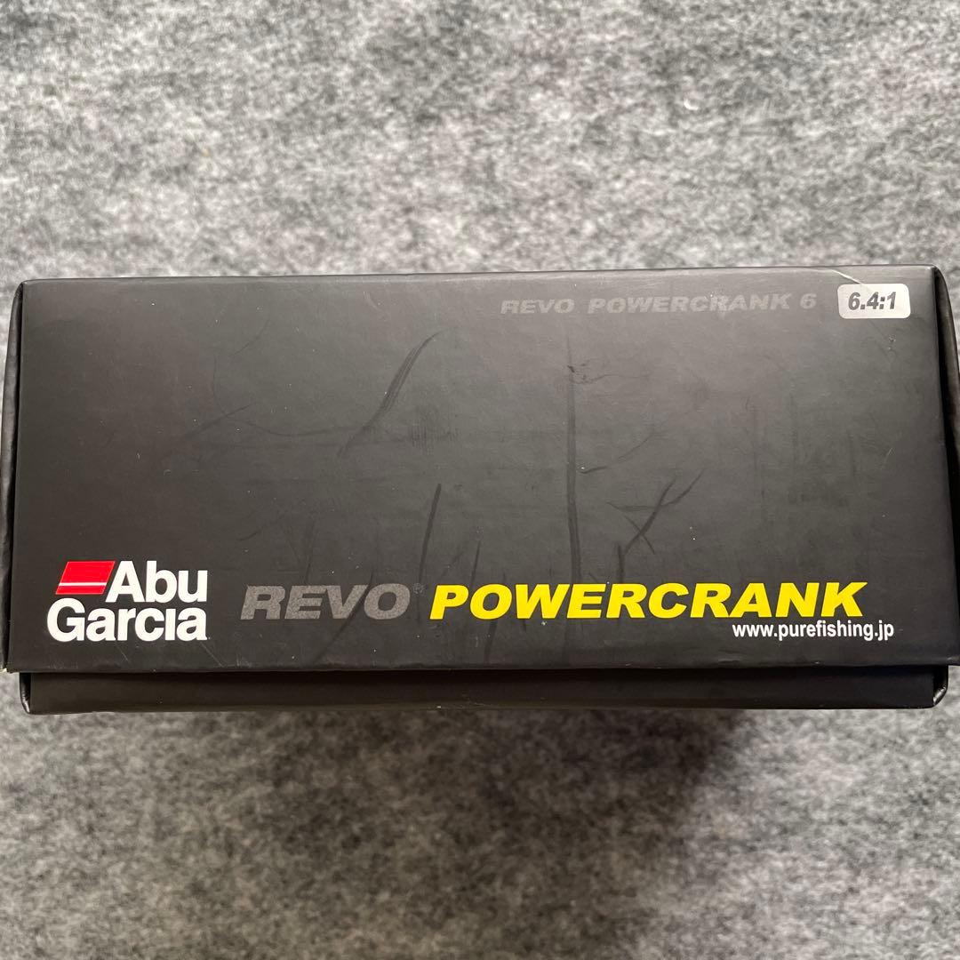 アブガルシアベイトリール/REVOパワークランク6/ギア比6.4:1 美品中古