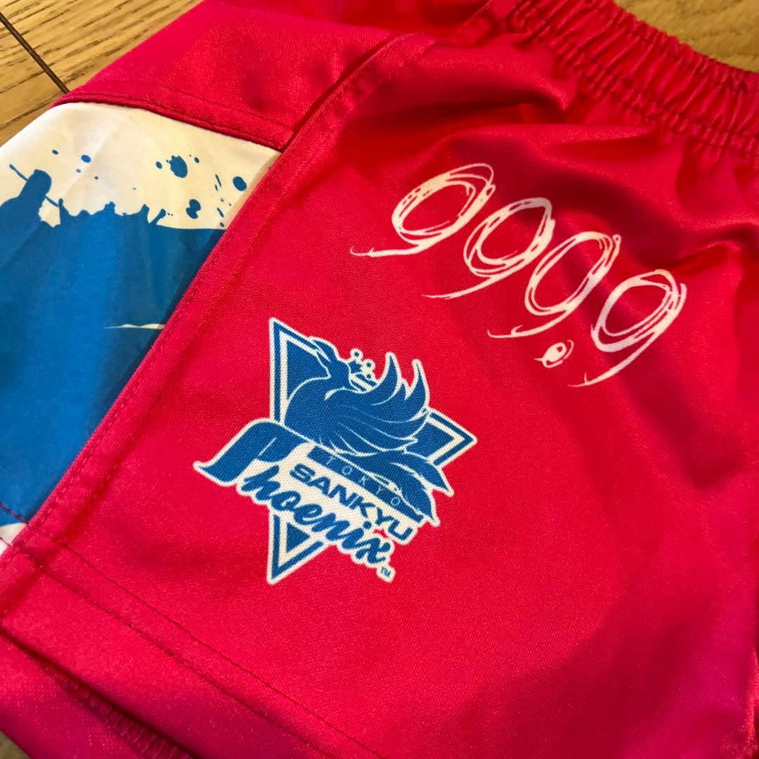 激レア　ラグビー　東京山九フェニックス　ラグパン　短パン　S エルキュールギア