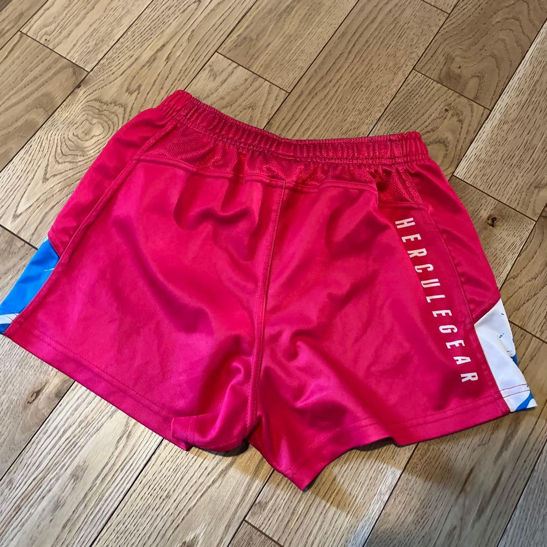 激レア　ラグビー　東京山九フェニックス　ラグパン　短パン　S エルキュールギア