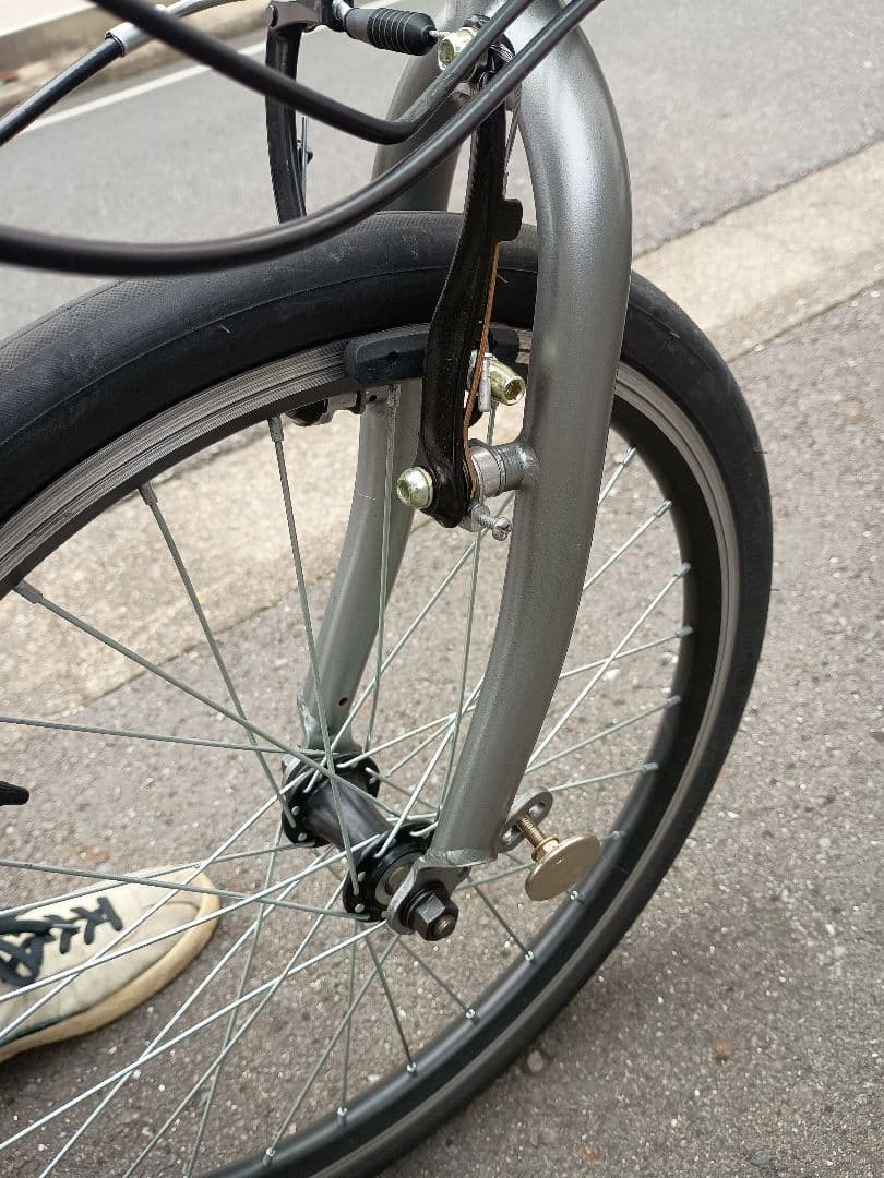 折り畳み自転車tern LINK A7 シルバー2022年 美品 東京引取り希望