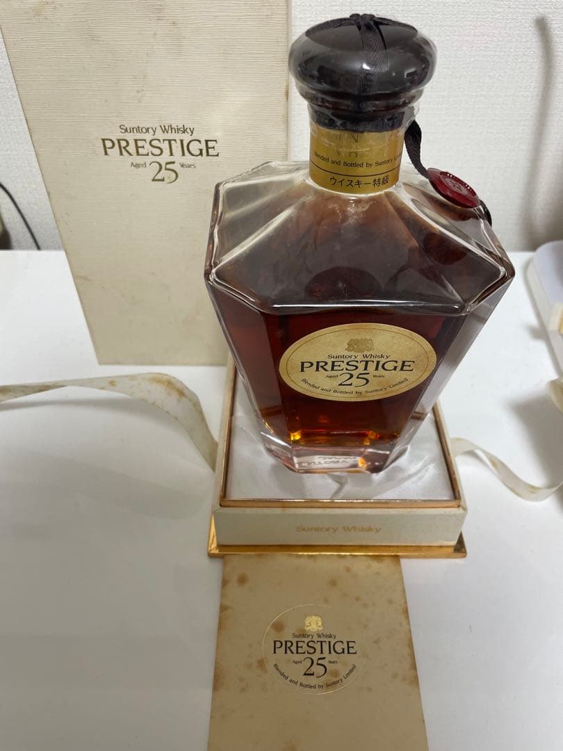 【未開封】サントリープレステージ25年