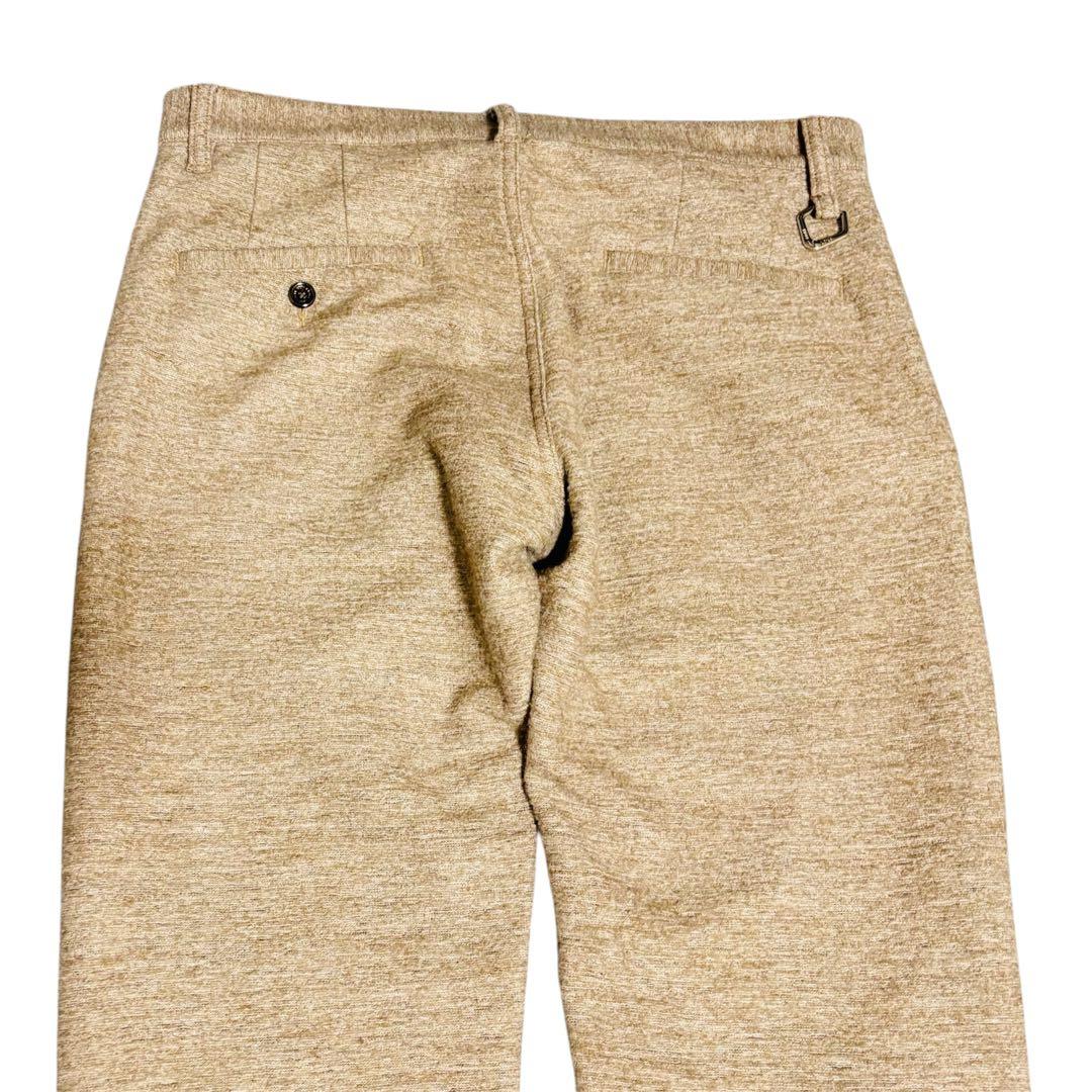 MARK&LONA｜グレー イエローアクセント スポーツパンツ ゴルフウェア