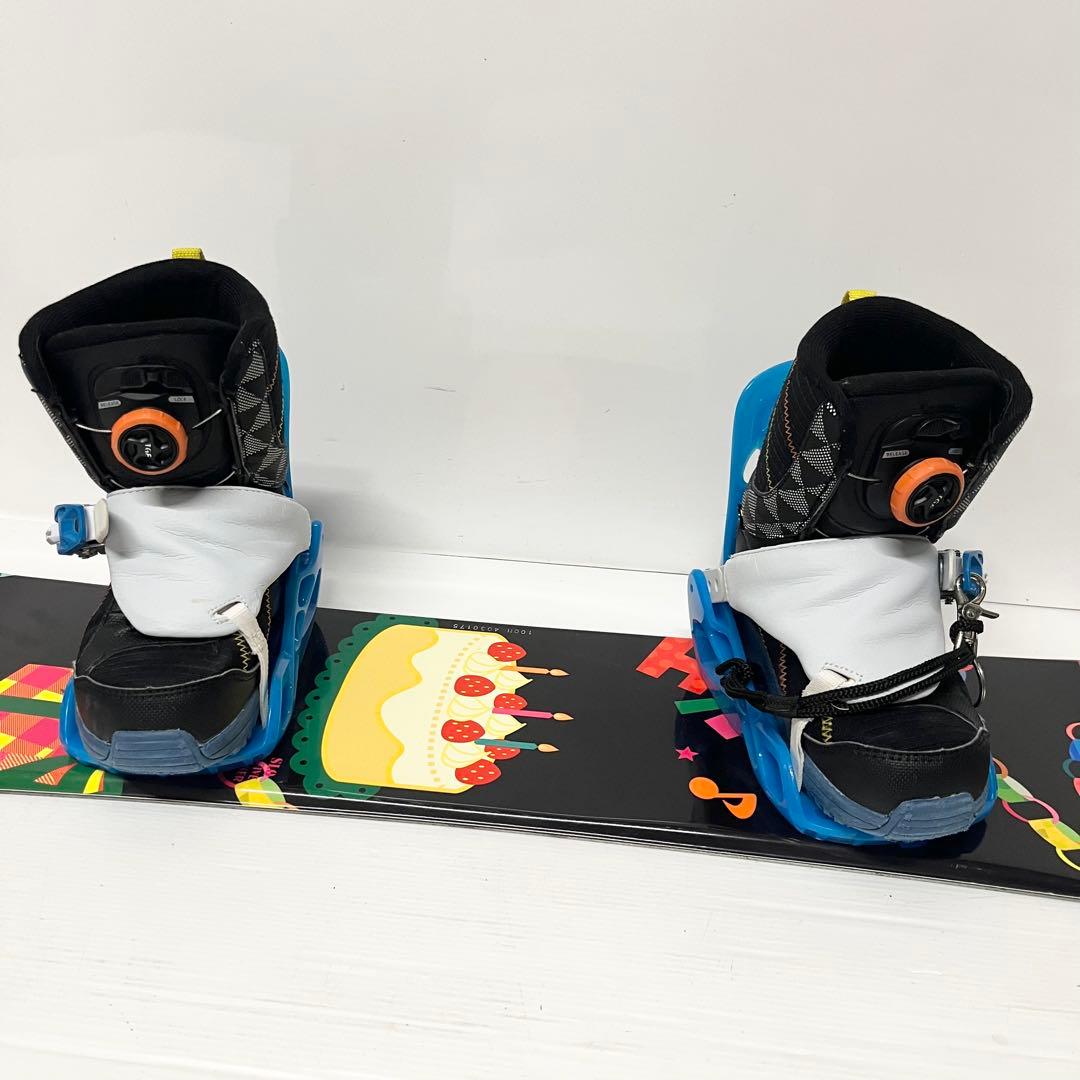 キッズ スノーボードセット 100cm 20cm 子供用　スノボ　美品　バイン