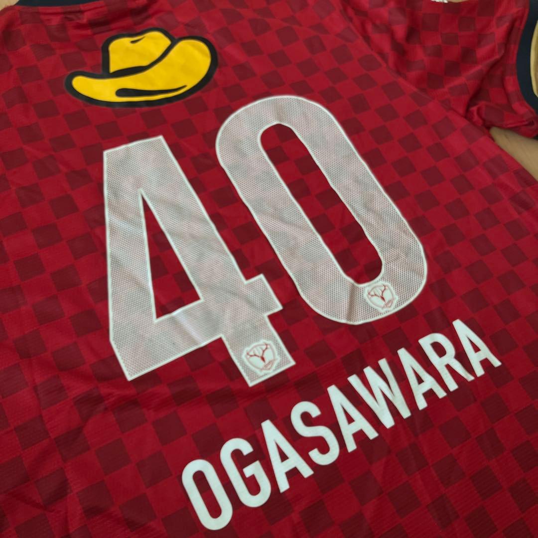 NIKE 鹿島アントラーズ ユニフォーム 2014 40番 小笠原満男選手