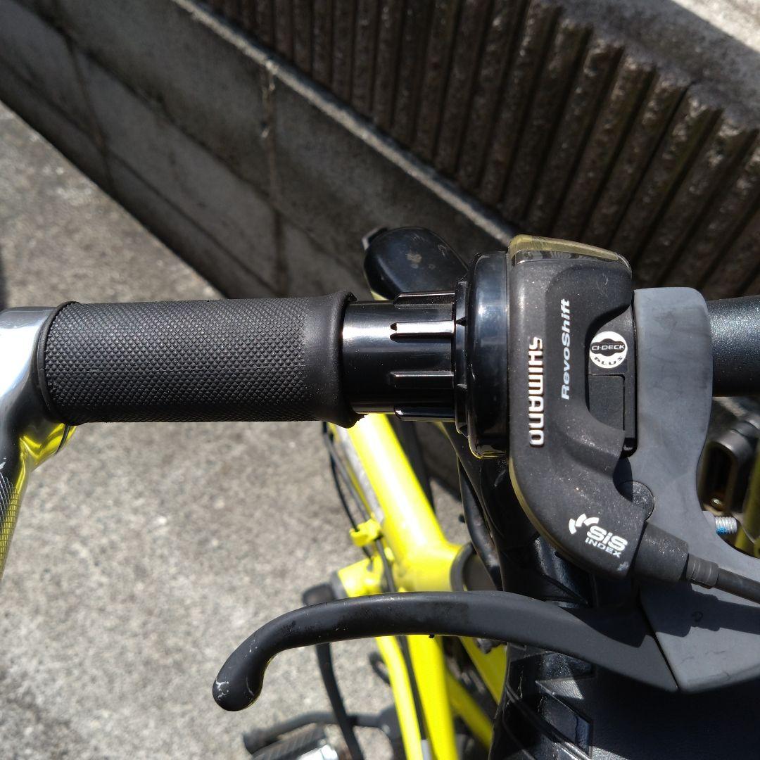 町田市引取限定　CYLVA 折りたたみ自転車 イエロー