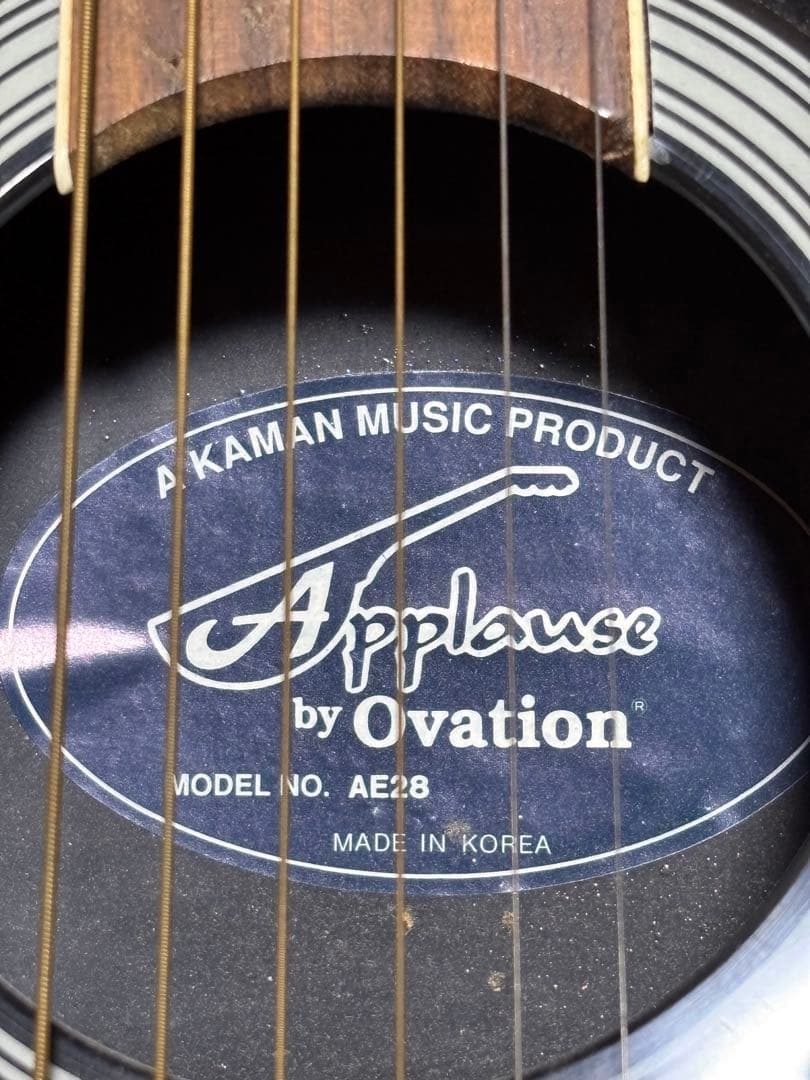 Ovation Applause アコースティックギター サンバースト
