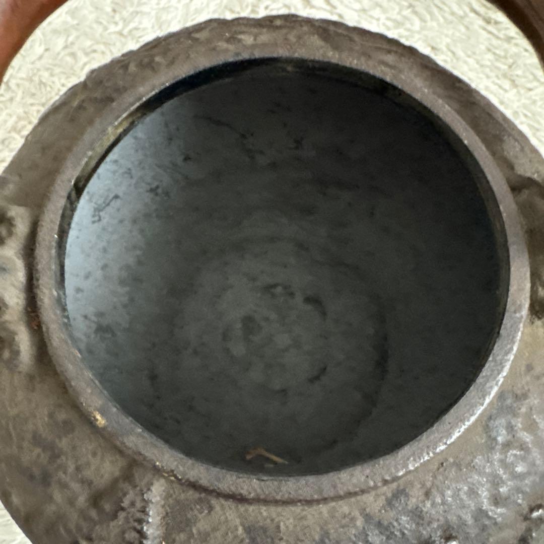 亀文堂鉄瓶 茶道具