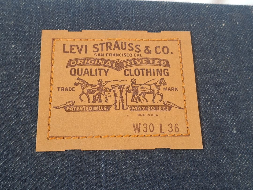 スペシャル 70's リーバイス デニム バインダー ヴィンテージ ファイル