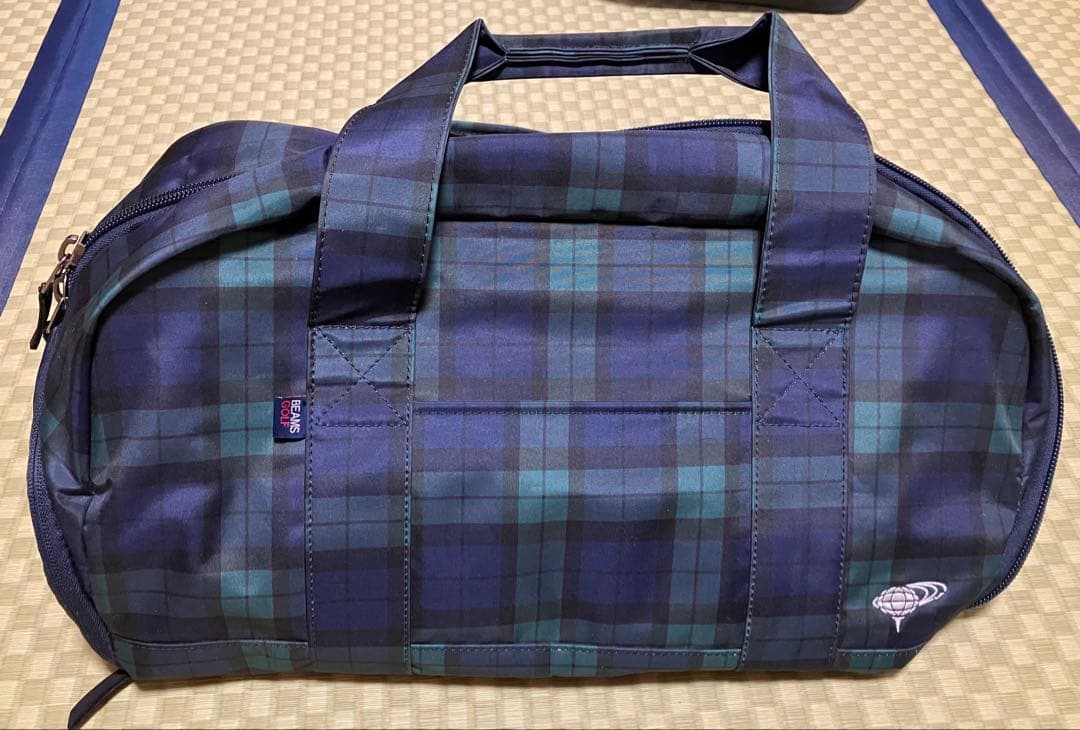 BEAMS GOLF / ボストンバッグ ブラックウォッチ 4