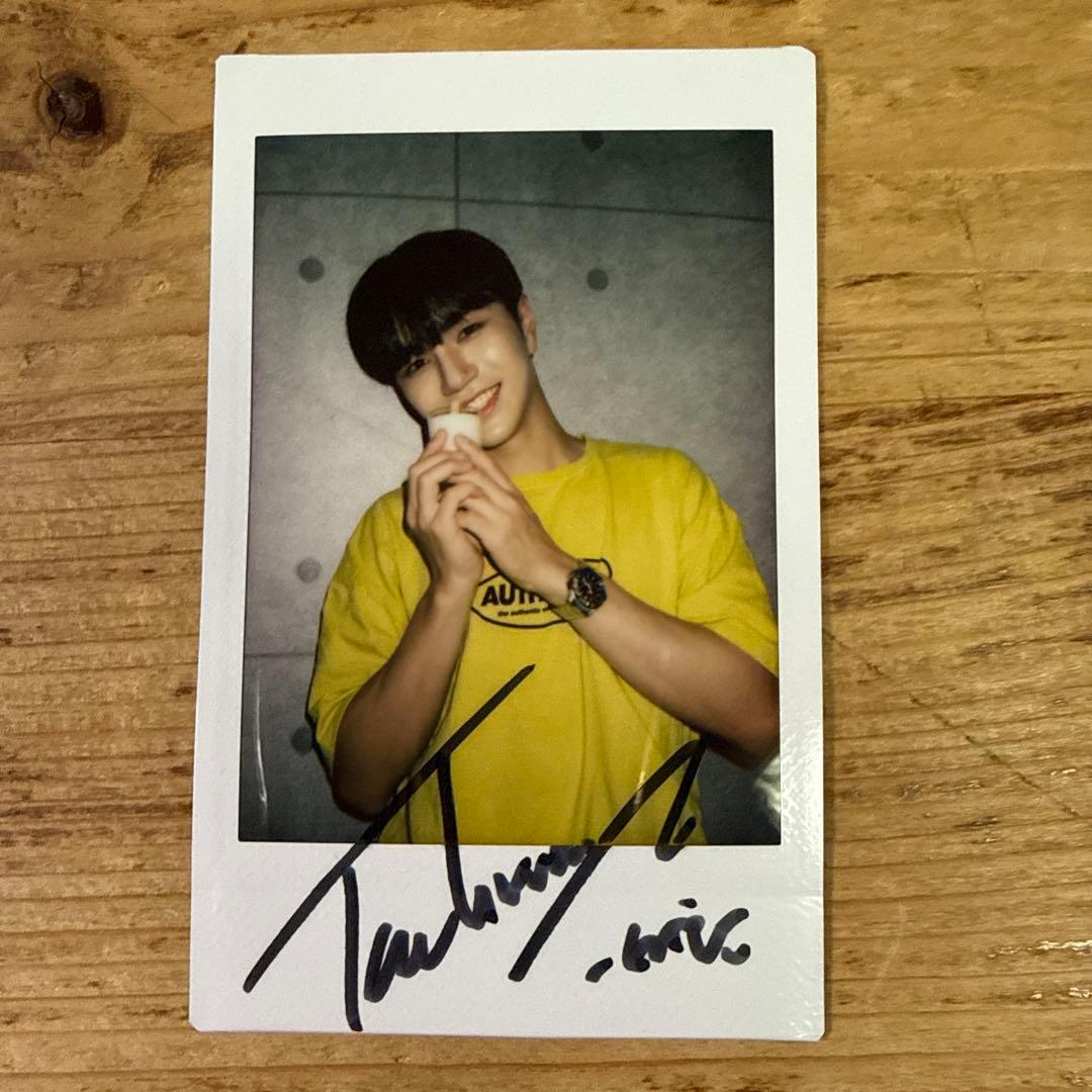 VANNER テファン チェキサイン入り